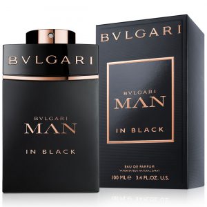 BVLGARI Man In Black Men's Eau De Parfum Spray, 3.4 Oz (MEN)