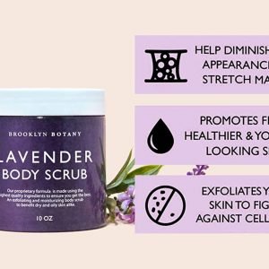 Lavender Oil Body Scrub and Face Scrub