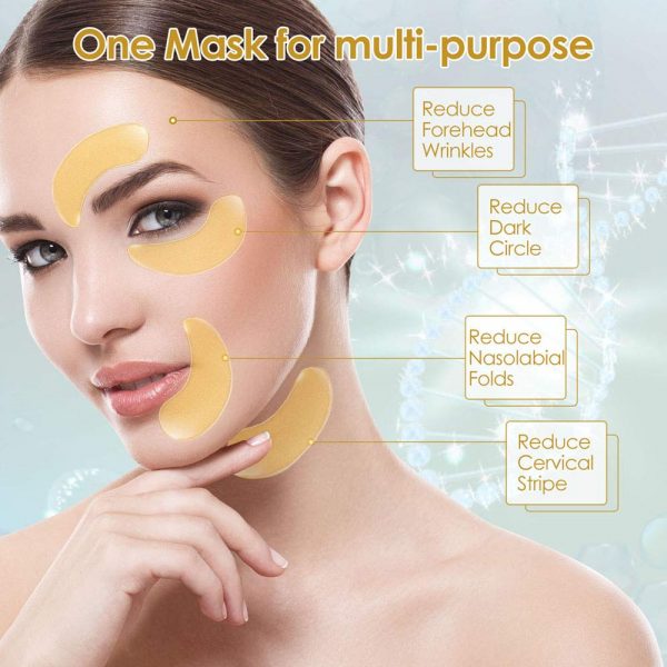 Spa Care System Golden Hydrogel EYE MASK CB Shop USA