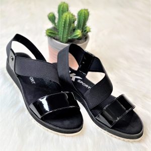 AK MORLEY BLK SPORT SANDAL (BLACK)