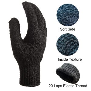 CLEEDY Bath Exfoliating Gloves Scrub