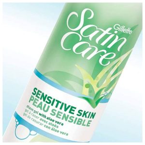 Satin Care Sensitive Skin Shave Gel (198g)