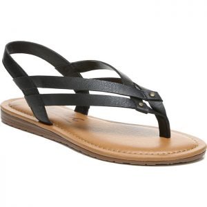 Zodiac Yasmin Woven Flat Sandals (BLACK )