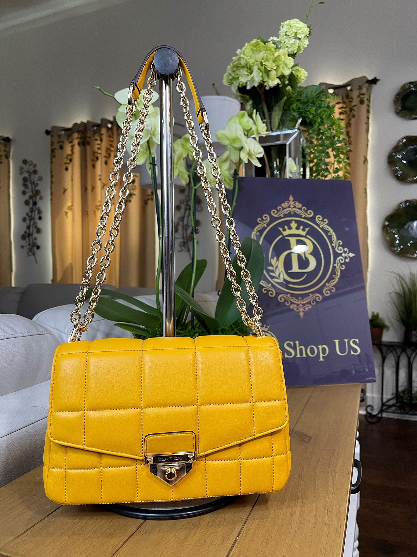 Michael Kors Yellow Handbags  ShopStyle
