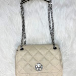 TORY BURCH Willa Small Shoulder Bag (CREAM)