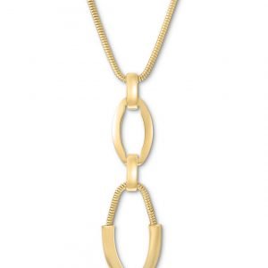 Alfani Gold-Tone Contemporary Long Pendant Necklace, 32" + 2" Extender
