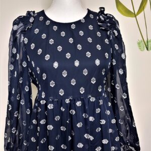 POLY DRESS CYQ (Dark Blue)