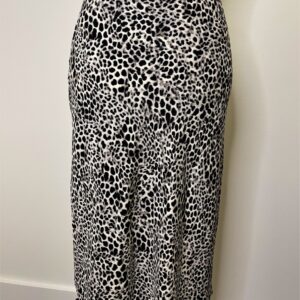 Animal-Print Skirt